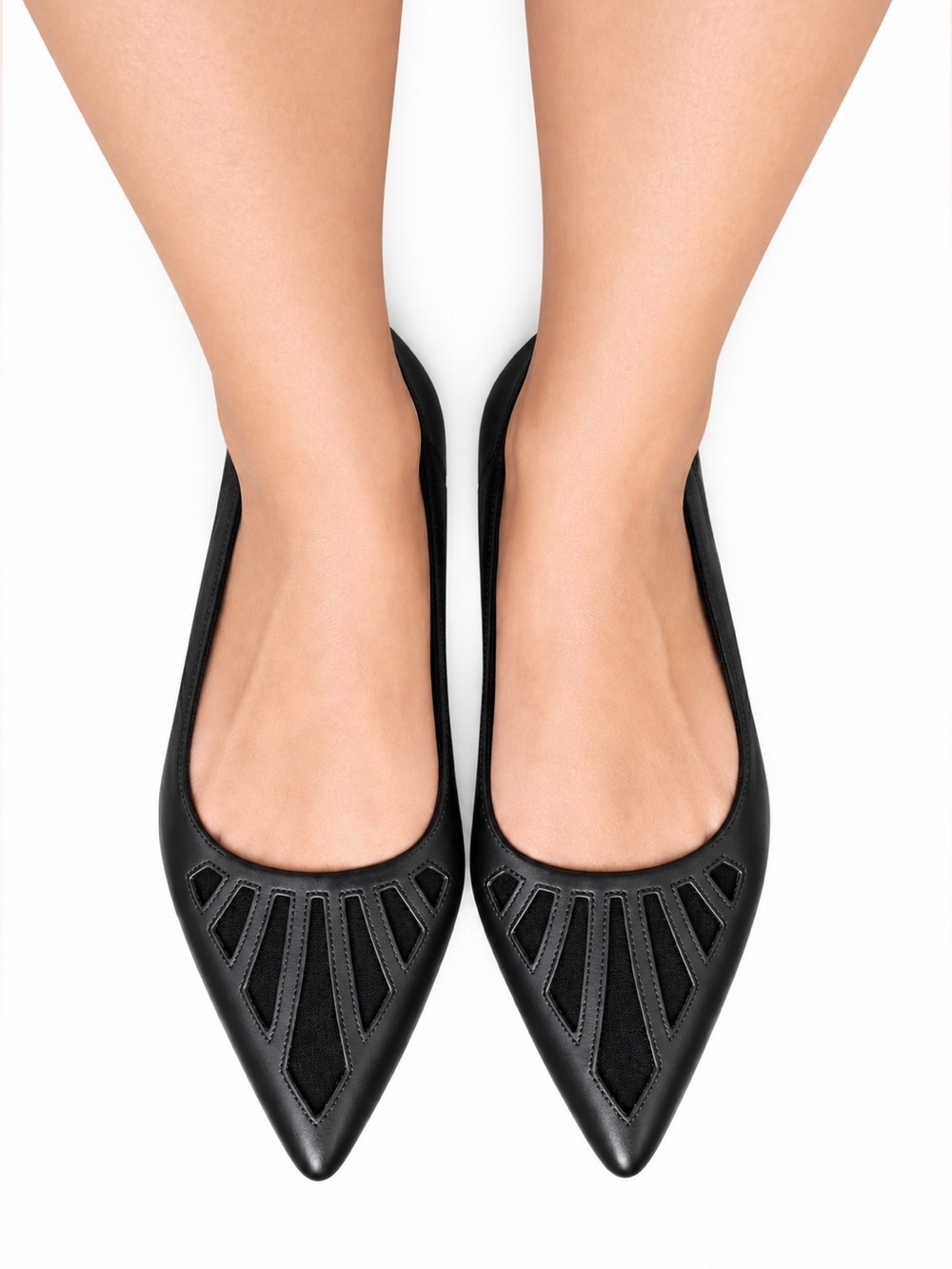 John Fluevog Leather Flats